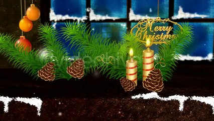 Tải video: Merry Christmas Santa Claus 27 sleigh - After Effects Template