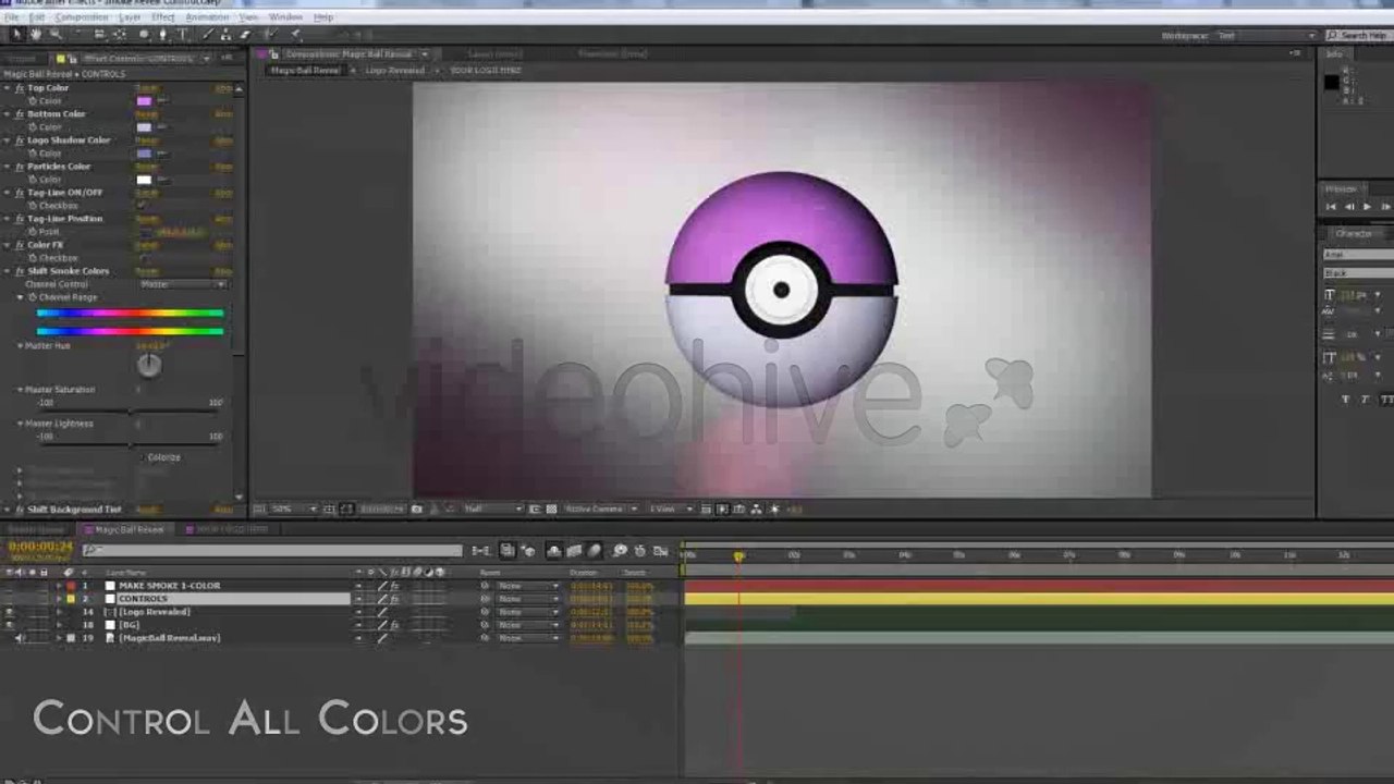 Magic Ball - After Effects Template