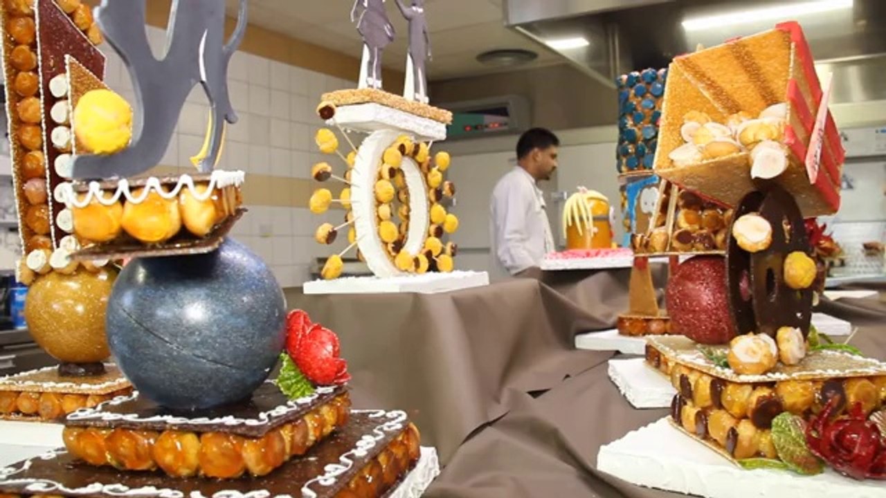 Croquembouche Pro Class at ENSP by Ludovic Mercier