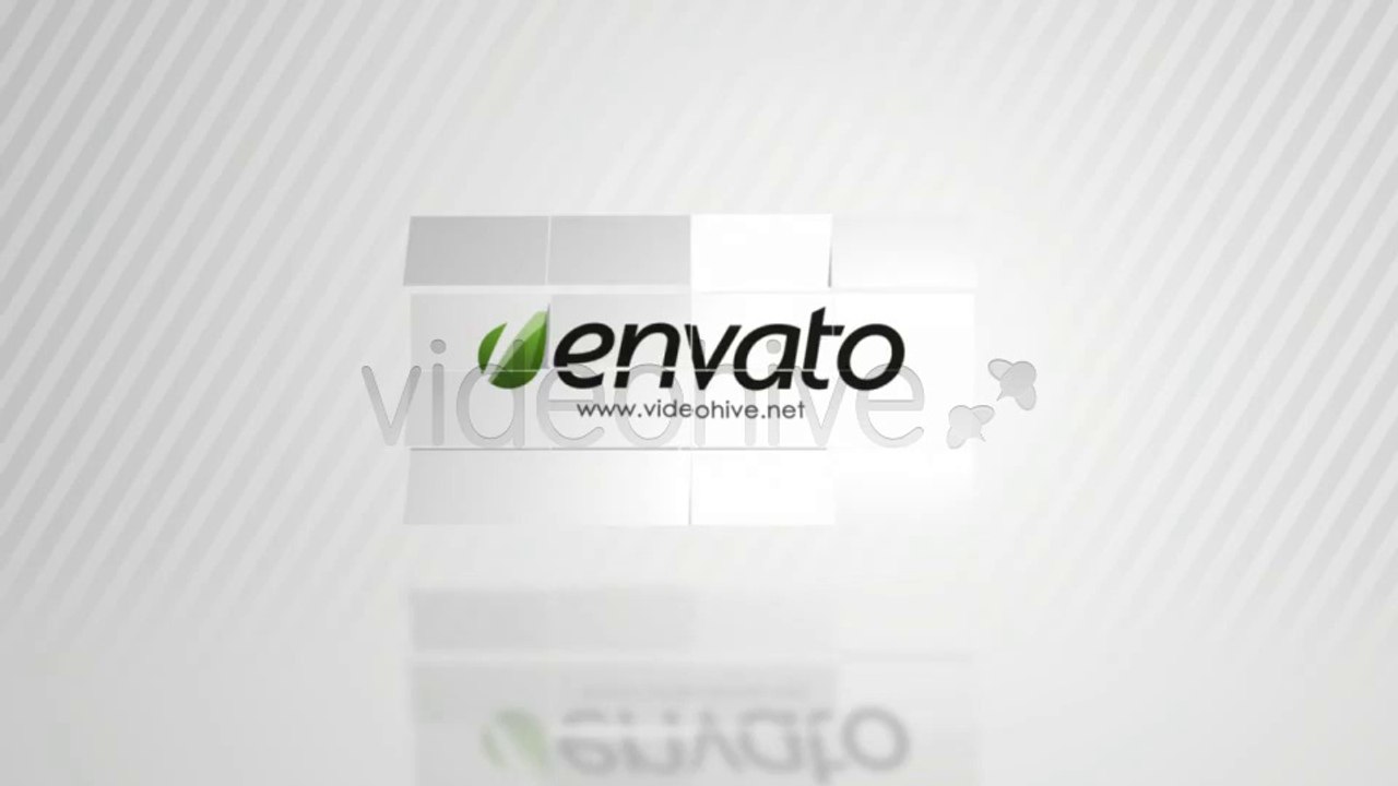 Rigid Flipping Card Logo - After Effects Template