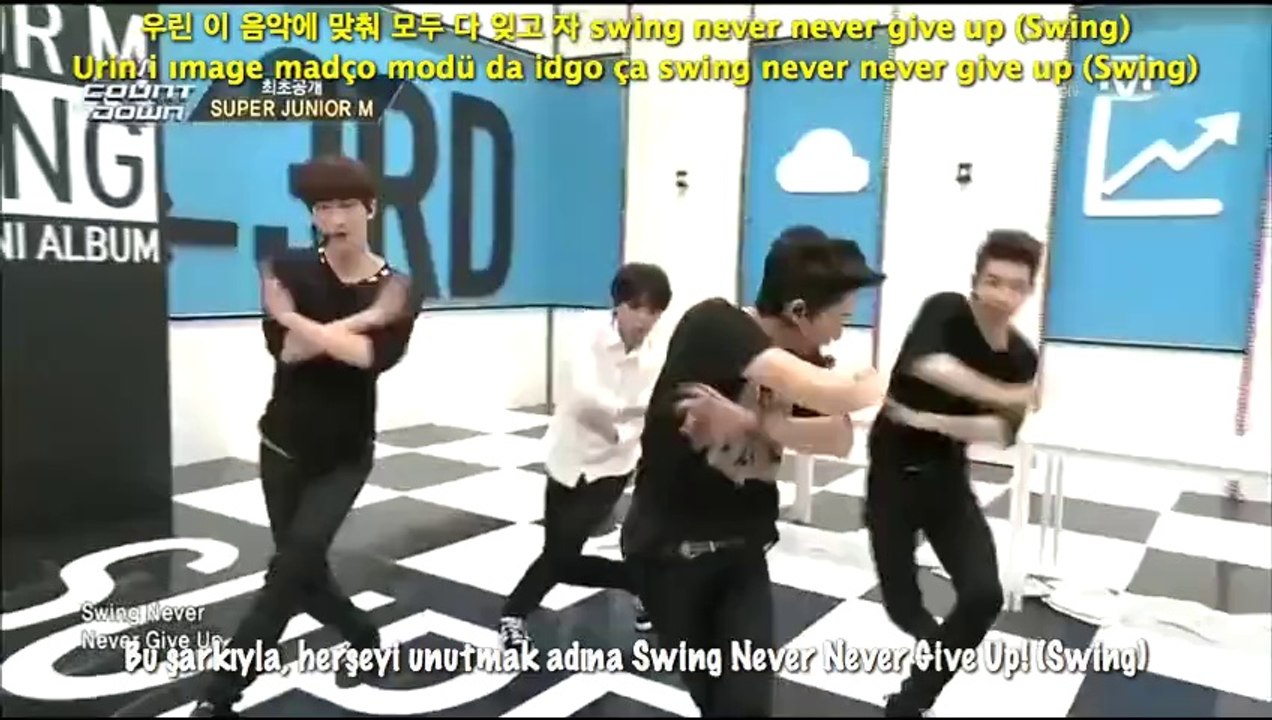 SUPER JUNIOR - M - SWING (Korece Ver.) Türkçe Altyazılı + Türkçe Okunuş