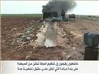 تنظيم الدولة يسيطر على بلدة مركدة النفطية