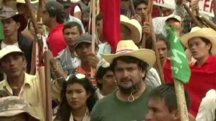 Paraguay farmers demand land reform