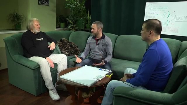 Сергей Данилов - и Марат Харисов в Тележурнале 'Здесь и сейчас'-ч 2