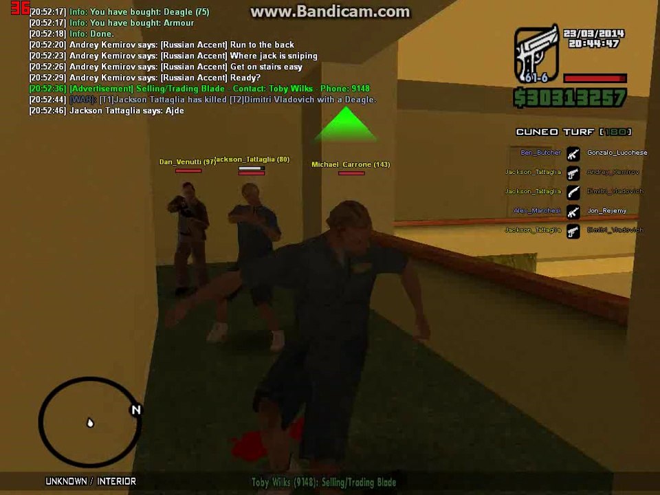 Jackson aim-botting