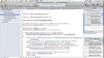 Custom Navigation Based Application Tutorial - 3