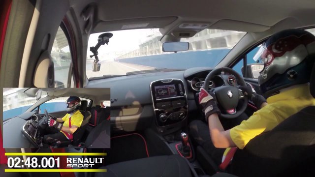 Renault Clio RS 200 EDC Track Drive with Denis Lian, Part 1-2 (Track Version)