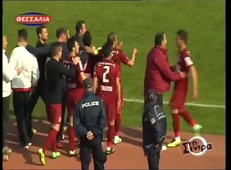 23η Κοζάνη-ΑΕΛ 1-4  2013-14 Tv Θεσσαλία φάσεις