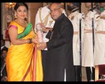 Vidya Balan Kamal Haasan receive Padma Awards