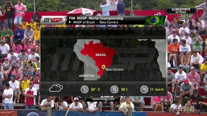 2014 FIM World Motocross MX1 Moto 1 Highlights Rd 3 Brazil HD 720p slicknick610