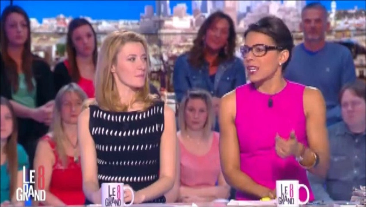 Audrey Pulvar insulte Rémi Gaillard dans Le Grand 8 sur D8 (31 mars 2014)