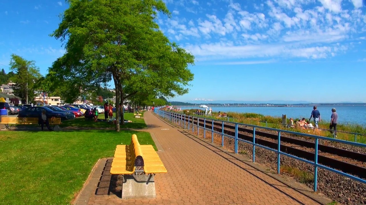 Seaside Walking Trail in White Rock.