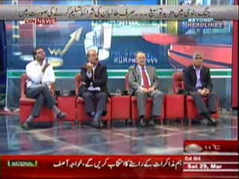 Beyond HeadLines (Hukumat aur Talbaan Muzakrat ... Kya Waqai Kamyabi Ki Tarf Pehla Qadam Hai -) 29 March 2014