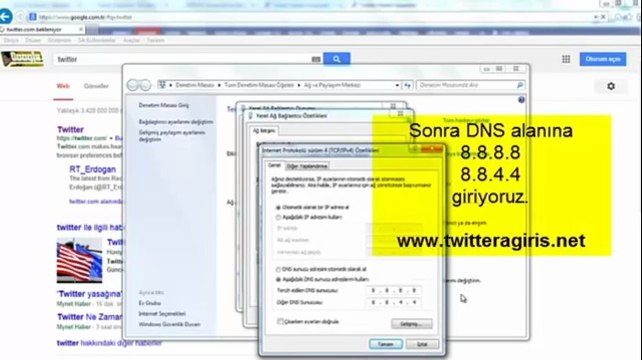 Twitter'a DSN Ayarı ile Giriş Yapmak - Twitteragiris.net
