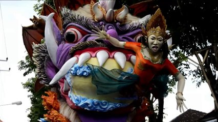 Bali prepares to celebrate Hindu New Year with colourful parade