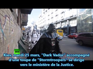 Ukraine, "Dark Vador" candidat à l'élection présidentielle (!??) RT/VOSTFR
