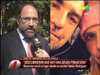 Pronto.com.ar El abogado de Nazarena revela que existe una deuda