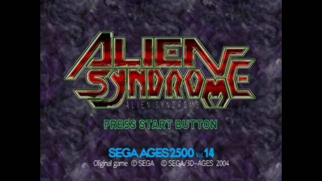 Alien Syndrome HD on PCSX2 Emulator (Sega Ages 2500 Vol 14)