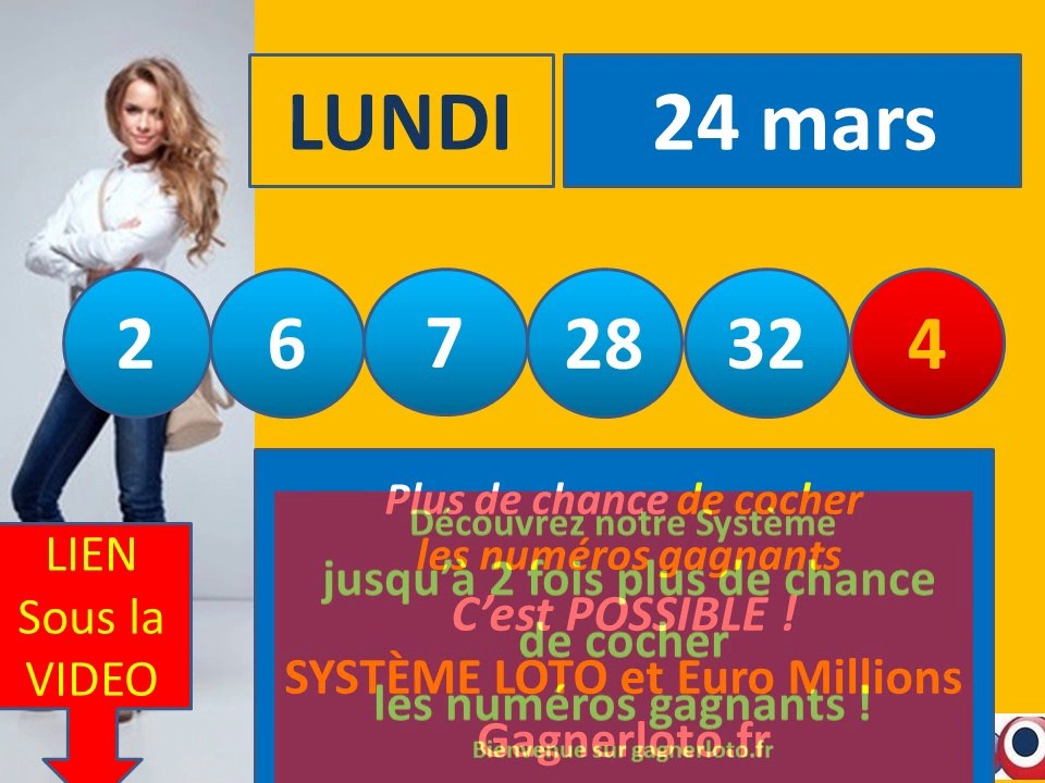 Numero gagnant loto lundi 31 mars