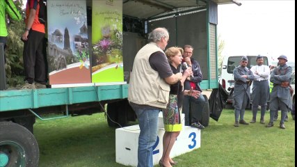 Présidente Codecom Charny- Remise des prix trail des tranchées