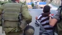 İsrailli askerler Filistinli çocukları böyle gözaltına aldı