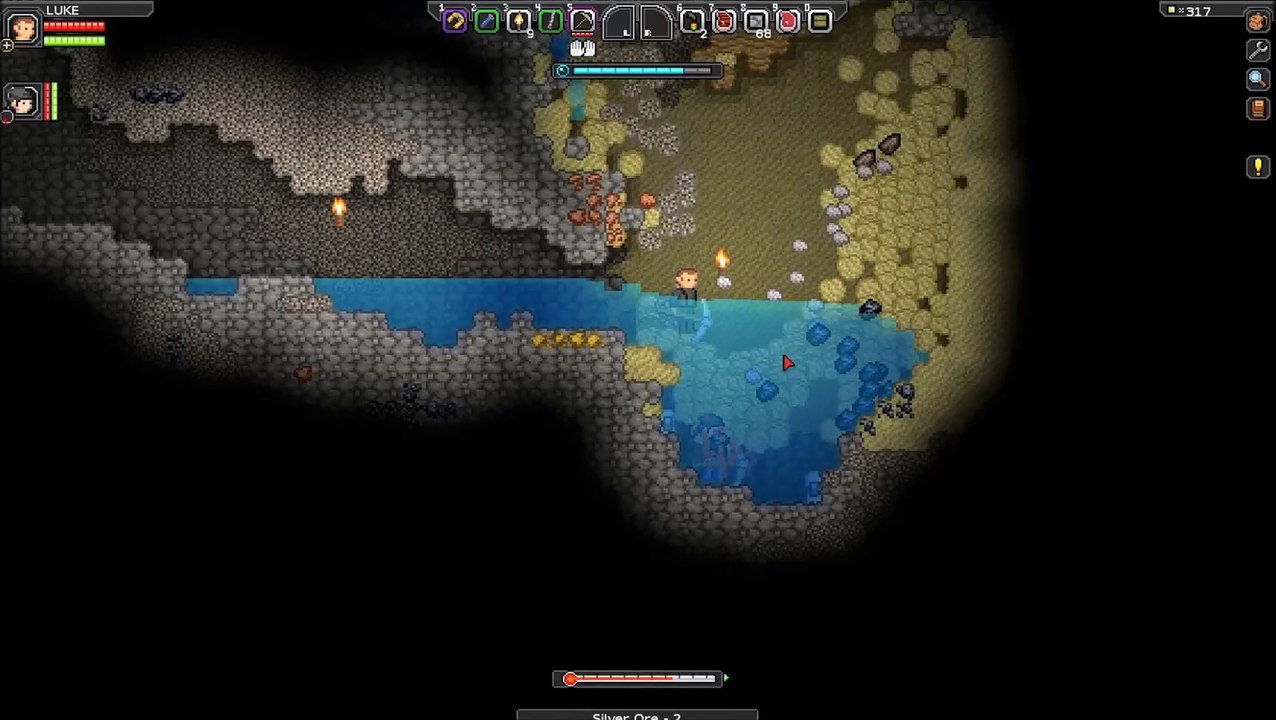 Let's play starbound-beta #2 (deutsch) die schätze der unterwelt