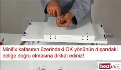 Bestline Frezya Banyo Alt Dolabı