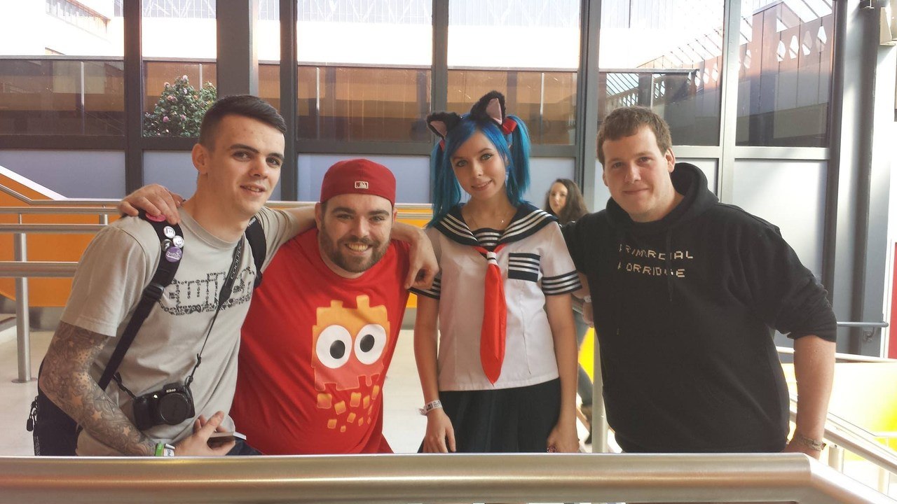 EGX Rezzed Vlog w/ Aarointheknee Yamimash & KingMiltank