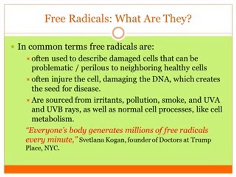 Free Radicals and Oxidative Stress: How The Two Relate To Your Health