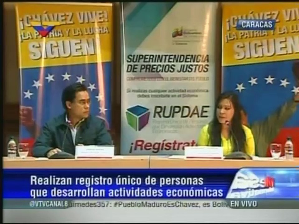 Entra en vigencia Registro Único de Personas que desarrollan actividades económicas