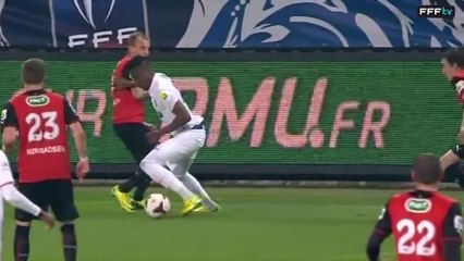 Coupe de France : les buts (2-0) de Rennes-Lille en quarts de finale
