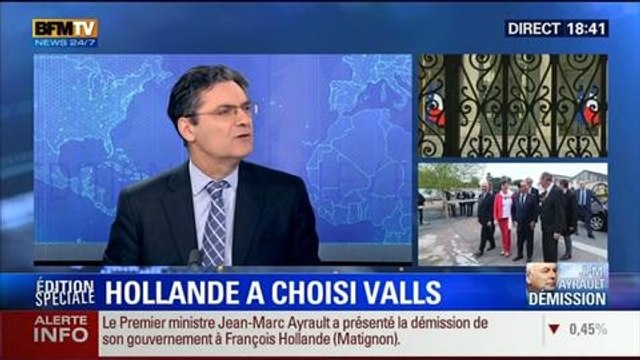 BFM Story - Édition spéciale sur le futur remaniement: Quel message adressera François Hollande aux Français ? - 31/03 4/5