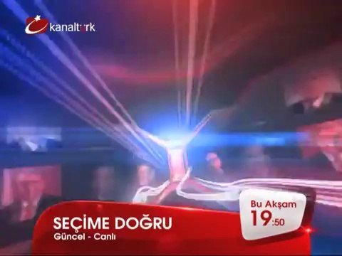 SEÇİME DOĞRU 27 Mart Perşembe akşamı saat 19.50'de canlı yayınla Kanaltürk'te!
