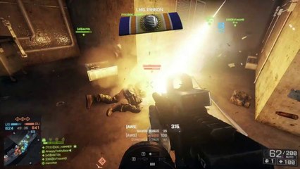 FEMALE BADASS - Battlefield 4 (War Stories)