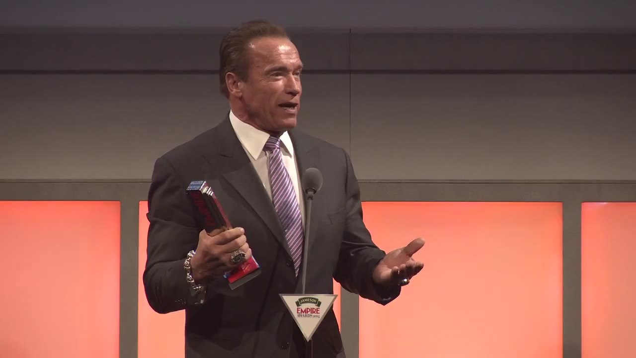 Jameson Empire Awards 2014: The Action Hero Of Our Lifetime - Arnold Schwarzenegger