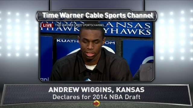 Andrew Wiggins Declares for NBA Draft