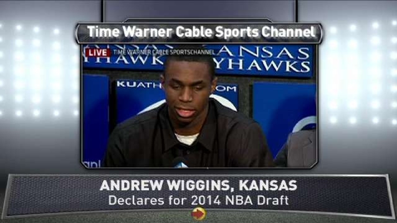 Andrew Wiggins Declares for NBA Draft