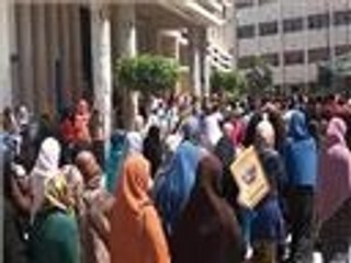 مظاهرات طلابية تندد بمقتل طالبين بجامعة الأزهر