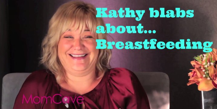 Kathy Blabs About Breastfeeding | BLABBERMOM | Ep1 | MomCave TV | Nursing Breastfeeding
