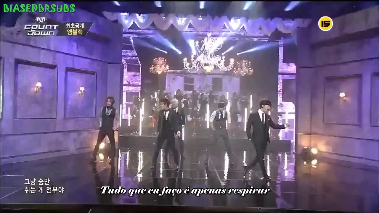 [PT-BR] [LIVE] MBLAQ - Be A Man [LEGENDADO]