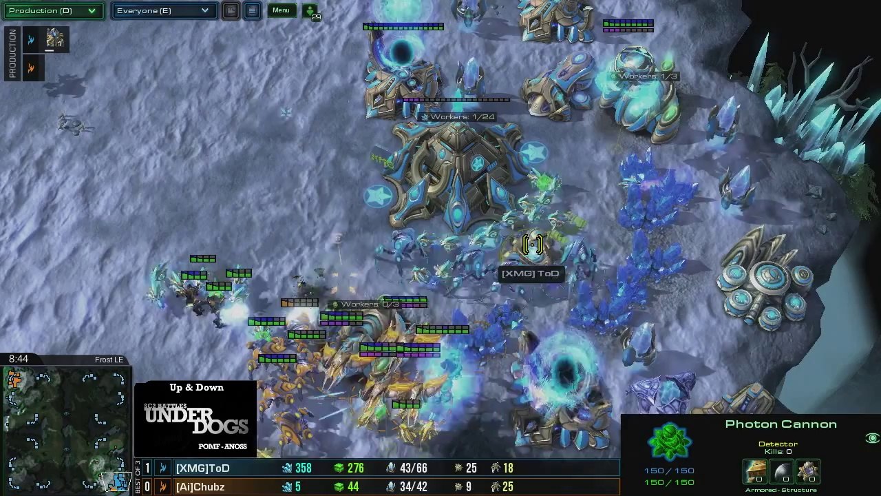 [S07E01] UnderDogs du 24/03/2014 - Tod vs Chubz - Map 2