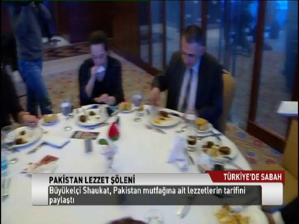 Pakistan Yemek Festivali ve “Şefi’in Masası” TRT Turk