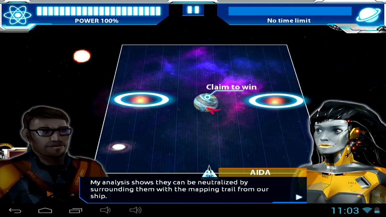 Qix Galaxy Space Adventure - Android and iOS gameplay PlayRawNow