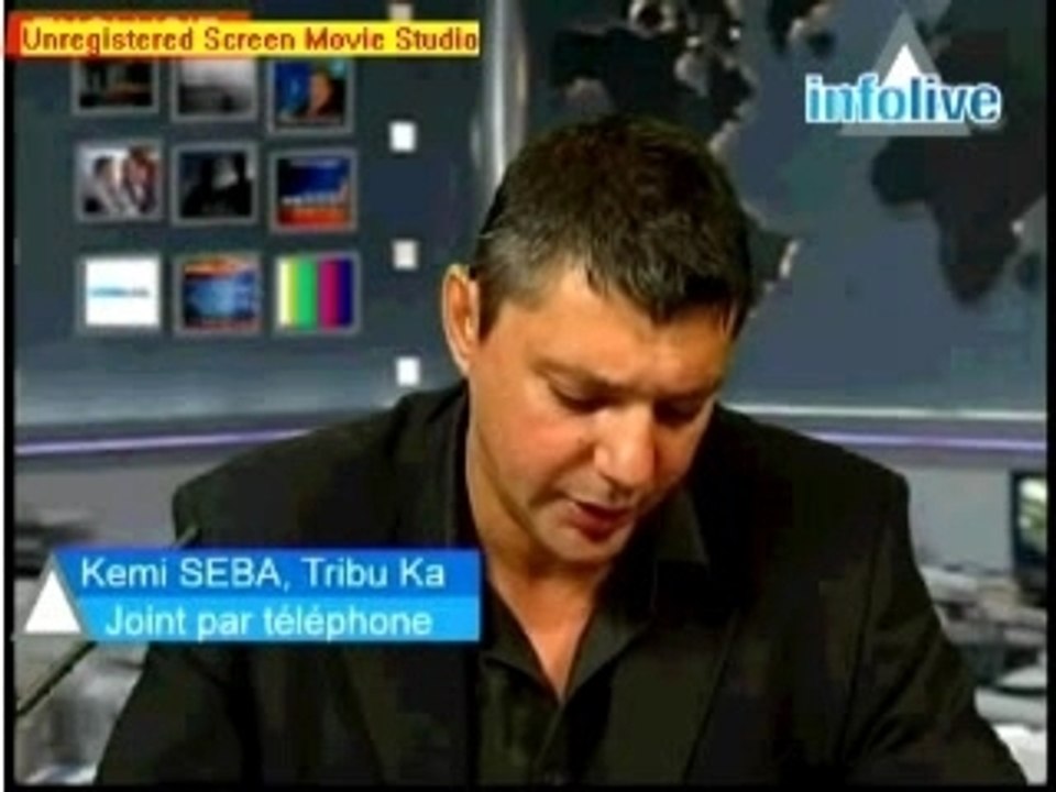 Interview Kémi Seba sur Infolive