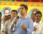 Nara Lokesh toung slilp hot comments on chiranjeevi