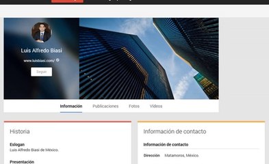 Luis Alfredo Biasi Google Plus