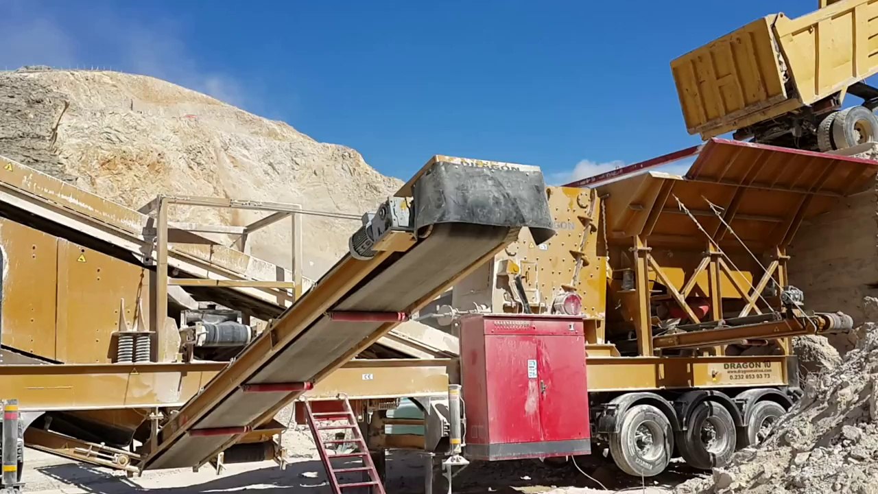 Seyyar Kırma Eleme Tesisi,Dragon Makina