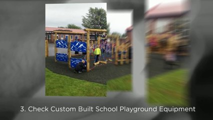 Features of a Safe School Playground Equipment
