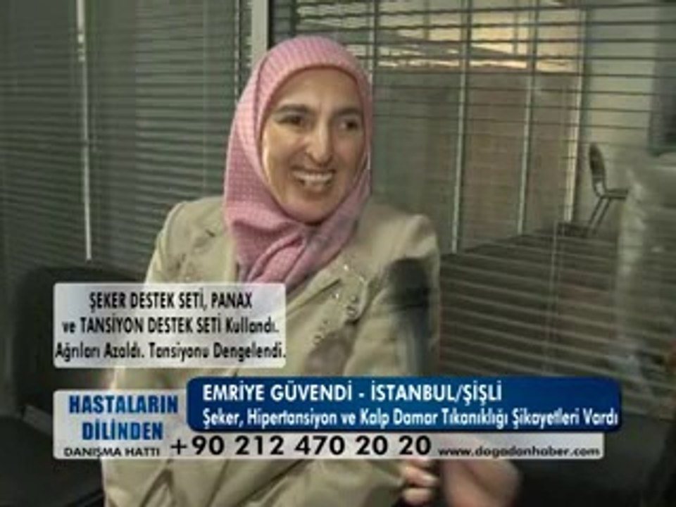 ŞEKER, TANSİYON VE KALP DAMAR TIKANIKLIĞI VARDI ŞİFALI BİTKİLERİ KULLANDI