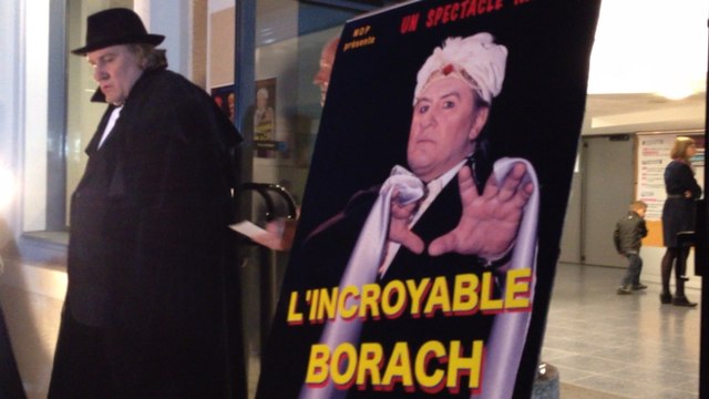 Gérard Depardieu tourne un court métrage avec Jean-Pierre Mocky